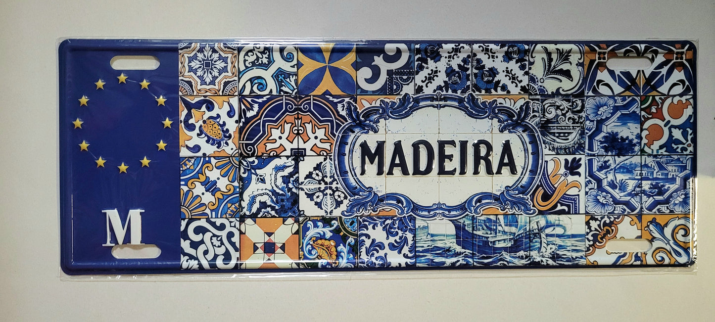 Matricula azulejo