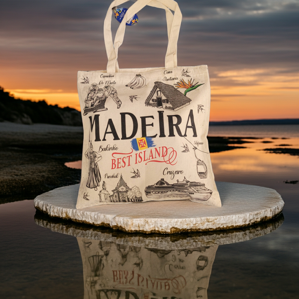 Bolsa bandeira da madeira