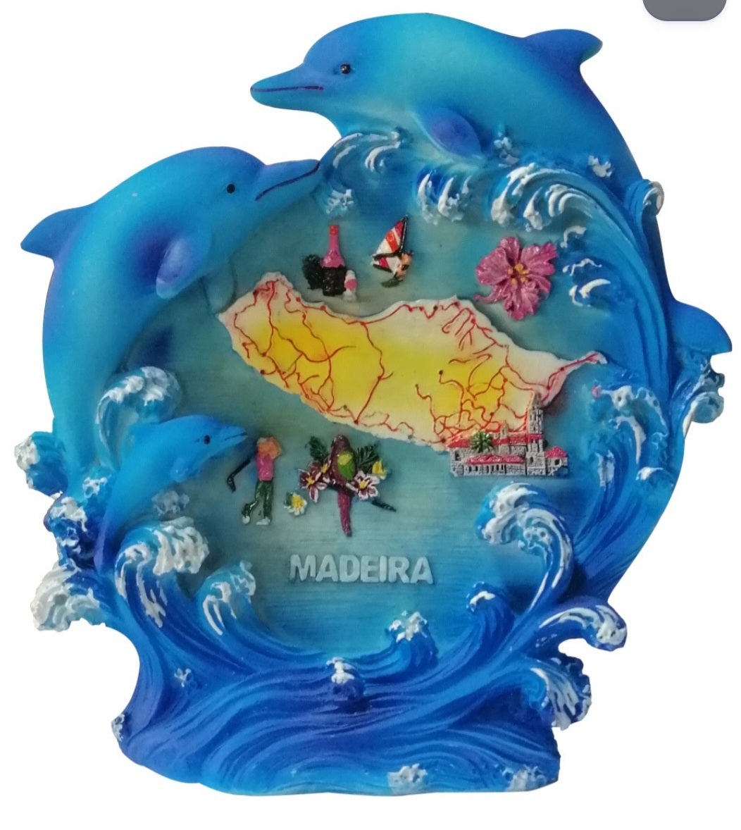 Golfilnho mapa madeira 14 cm