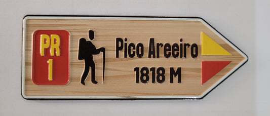 Setas da madeira