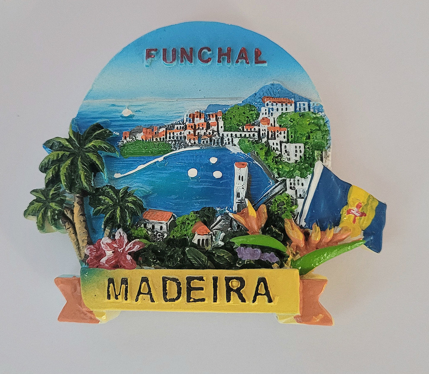 Baia do Funchal bandeira da madeira